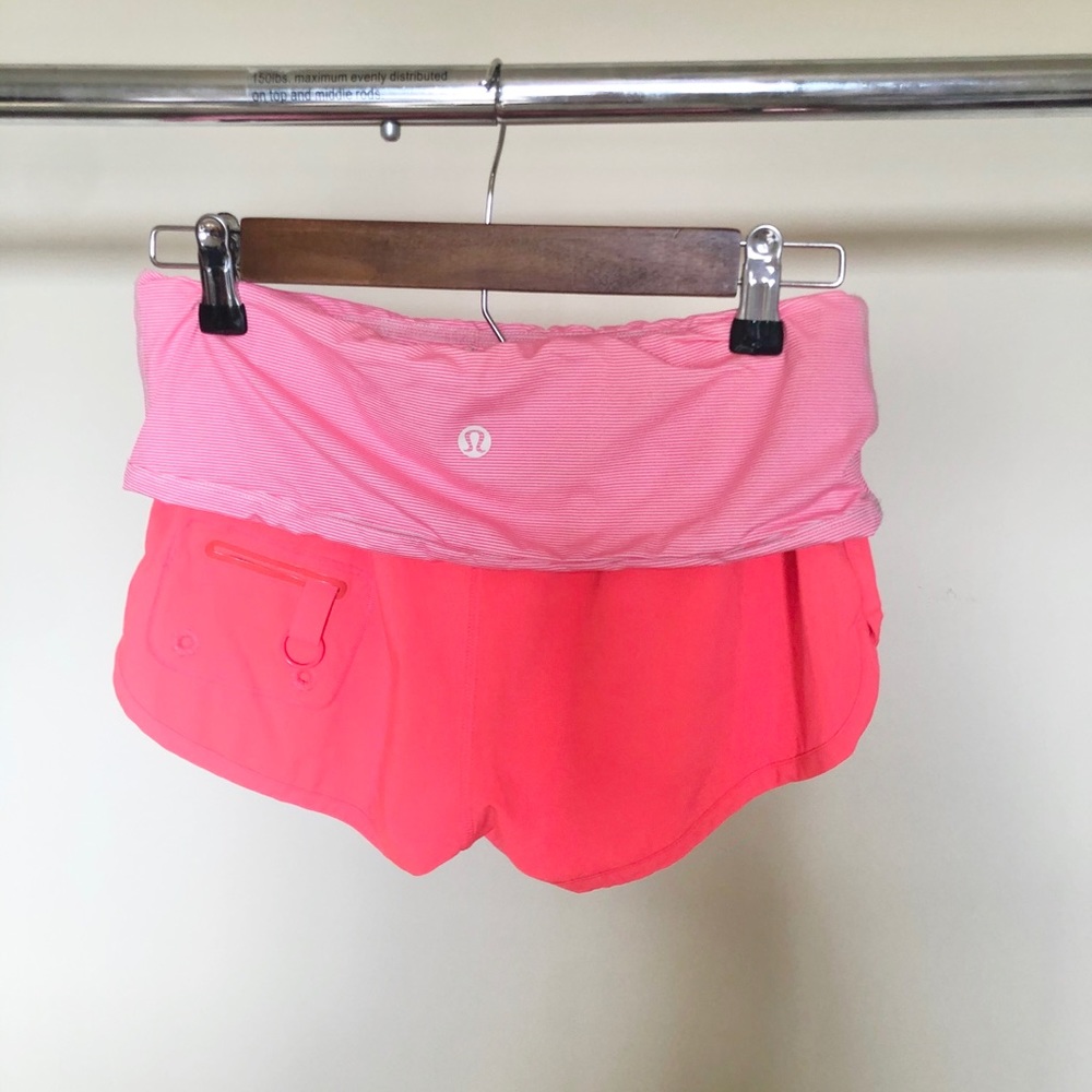 Hot Pink Lululemon shorts